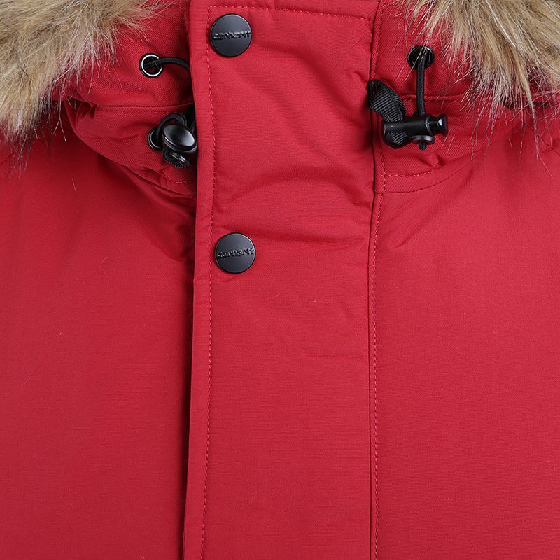 мужская красная куртка Carhartt WIP Anchorage Parka I021866-red/black - цена, описание, фото 6